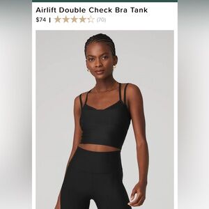 Brand New Alo Airlift double check bra size small